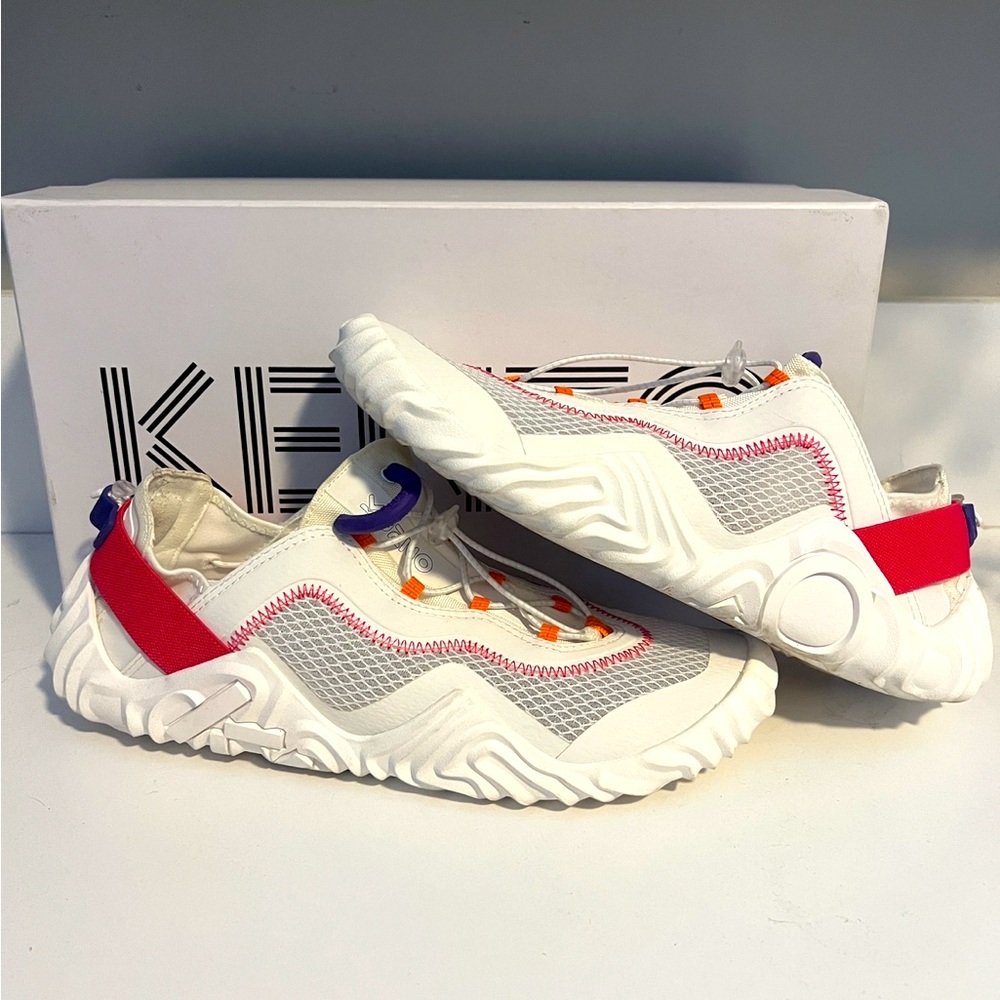 Kenzo Wave Lace-Up Sneakers